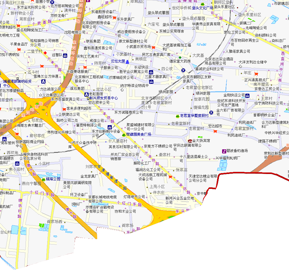 Chaoyang District Map chaoyang Street Map Chaoyang District Map chaoyang Street Map